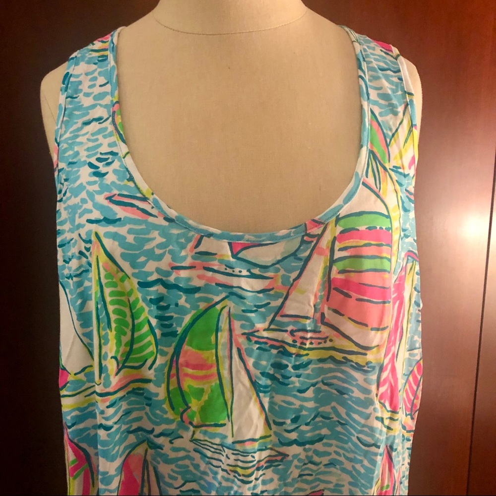 NWOT Lilly Pulitzer Melle Racerback Dress